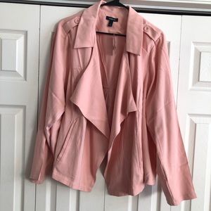 Blush Drape Jacket